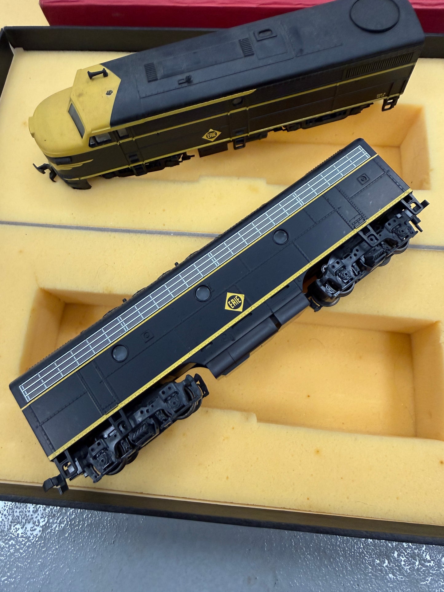 HO Scale Key Imports ALCO Erie FA-2 A/B Custom Set Blake Tatar