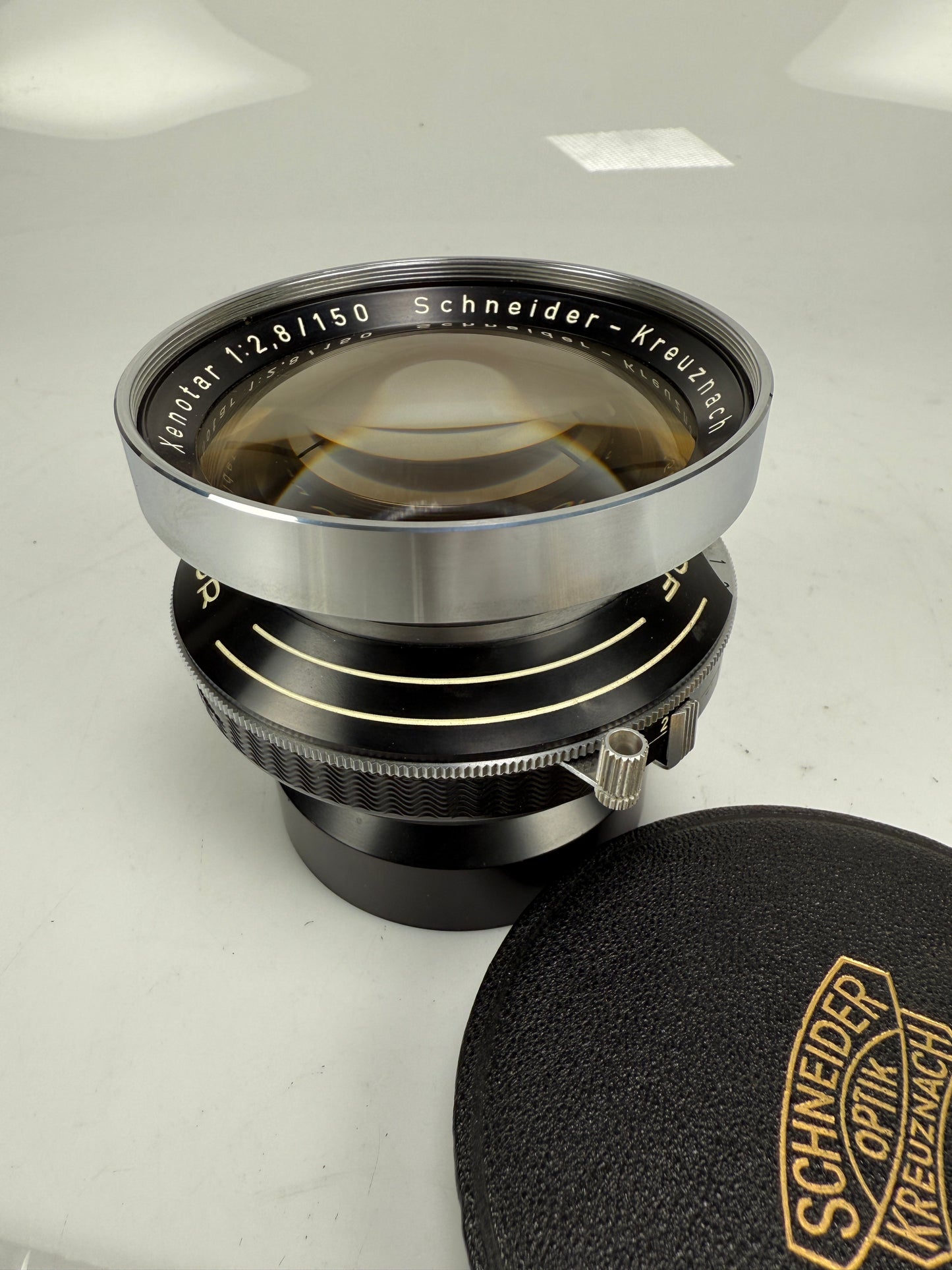 Linhof select Schneider Xenotar 150mm f2.8 Large format lens, with cam RARE