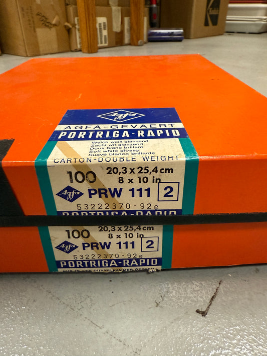 Agfa portriga rapid Photo Paper 8x10 inch PRW 111 2