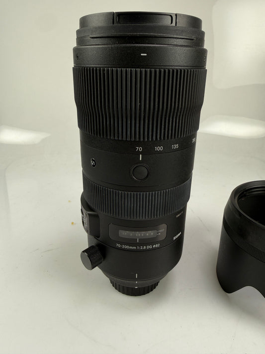 Sigma AF 70-200mm f2.8 DG OS HSM Sports 018 Lens Nikon F
