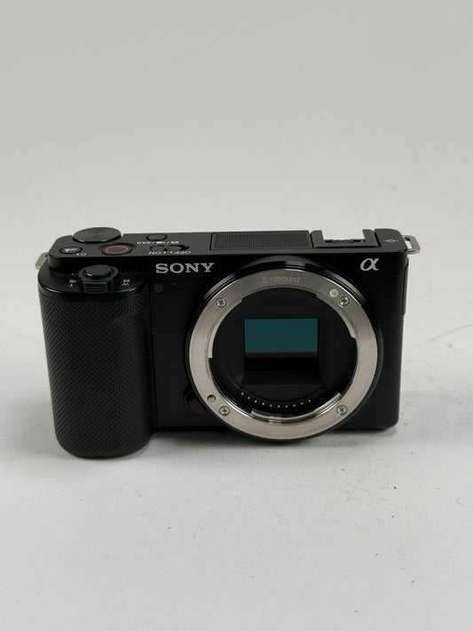 Sony ZV-E10 Mirrorless 24.2MP 4K Digital Camera Body - Black