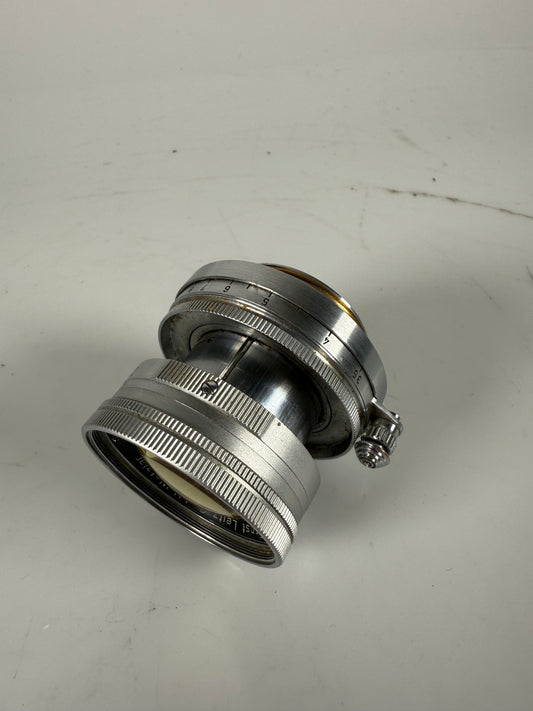 Leica 50mm f2 Summicron Radioactive L39 LTM Screwmount Rangefinder Lens 104xxxx