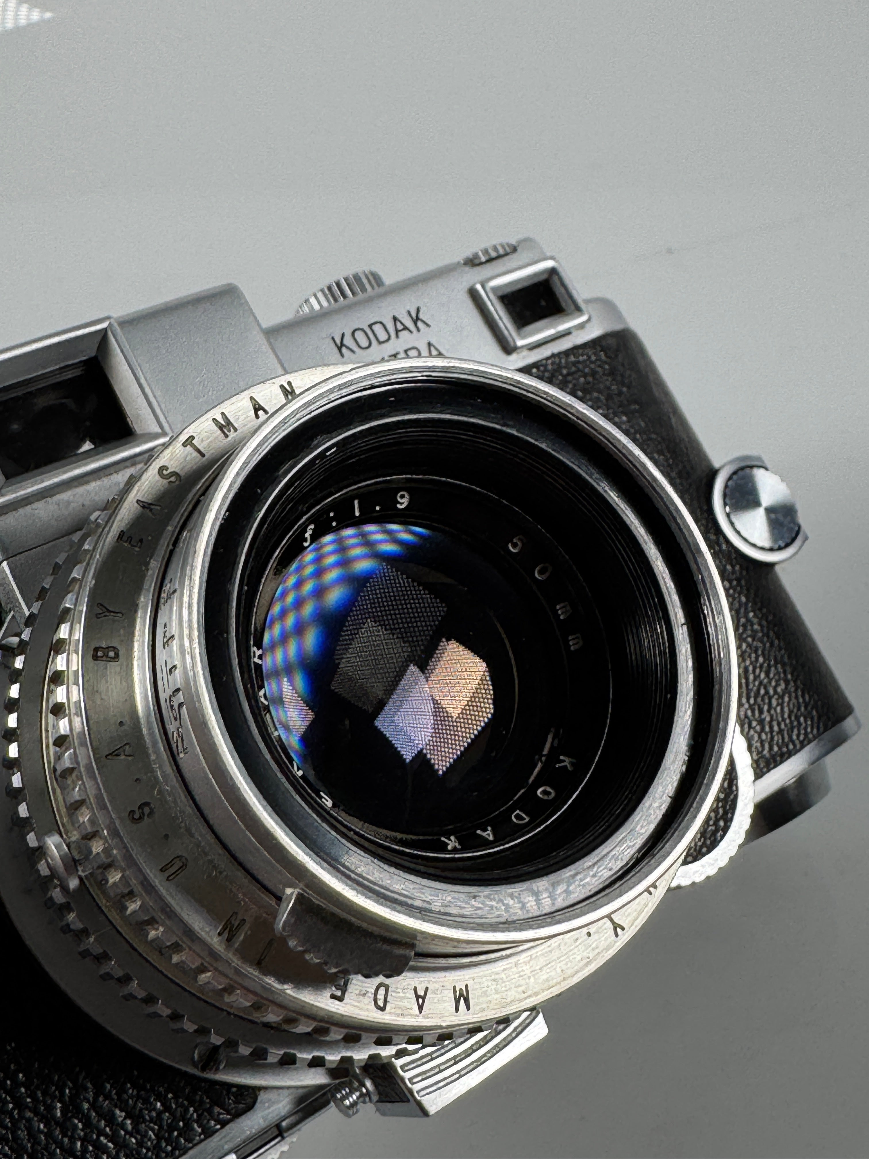 Kodak Ektra Film Camera Rangefinder ektar 50mm f1.9 kit
