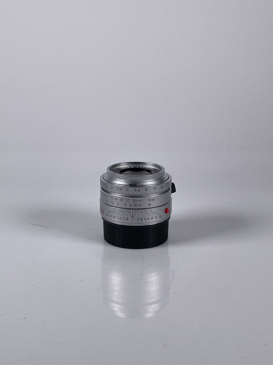 Leica Summicron-M 35mm f2 ASPH Chrome Silver M mount lens