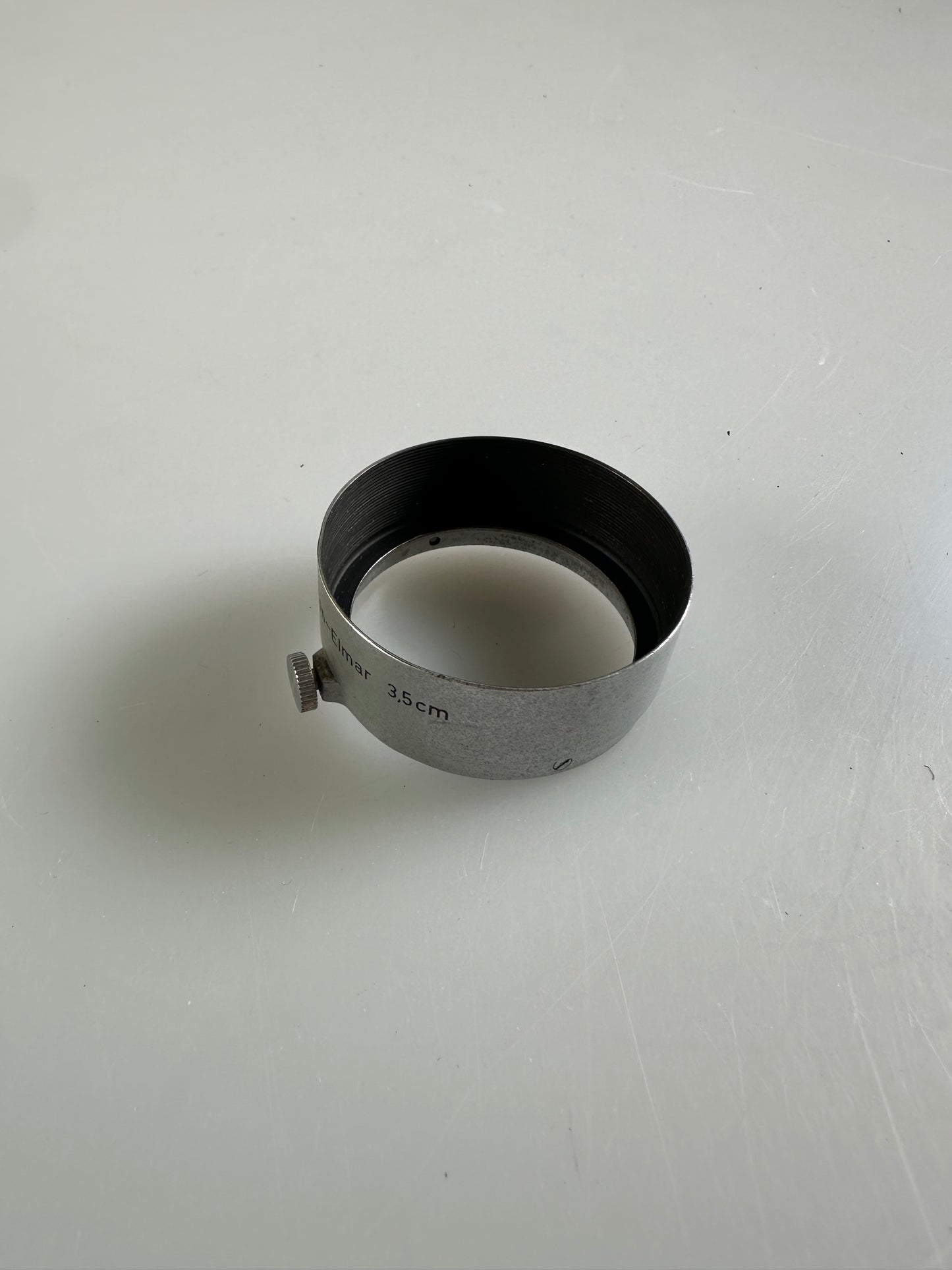 LEICA LEITZ WETZLAR FOOKH Chrome SUMMARON ELMAR 3.5CM F3.5 LENS HOOD SHADE