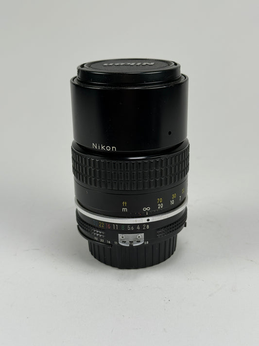 Nikon Nikkor Ai 135mm f2.8 Prime Telephoto Lens
