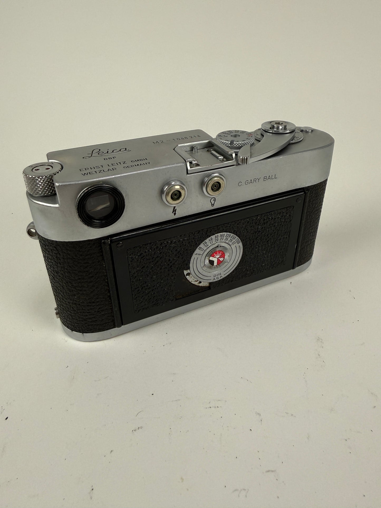 Leica M2 w/ Self Timer Chrome 35mm rangefinder film camera body