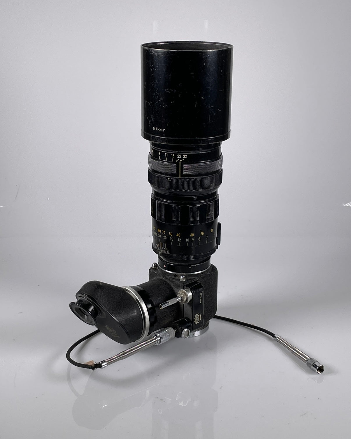 Nikon Rangefinder Reflex Housing Type 2 Viewfinder Nikon Rangefinder w/ 25cm 250mm f4