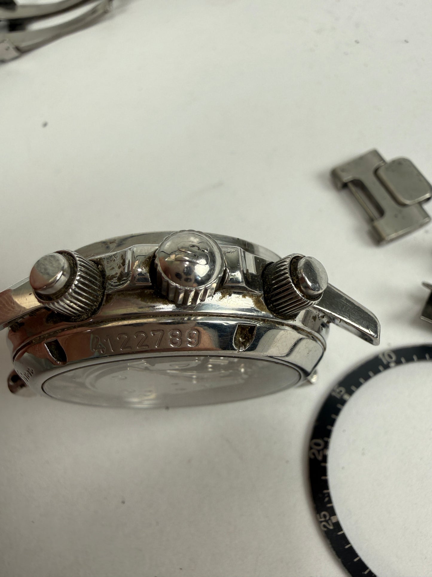 Sinn 103 Bell & Ross 7760 Chronograph Manual Wind 401 Movement Black