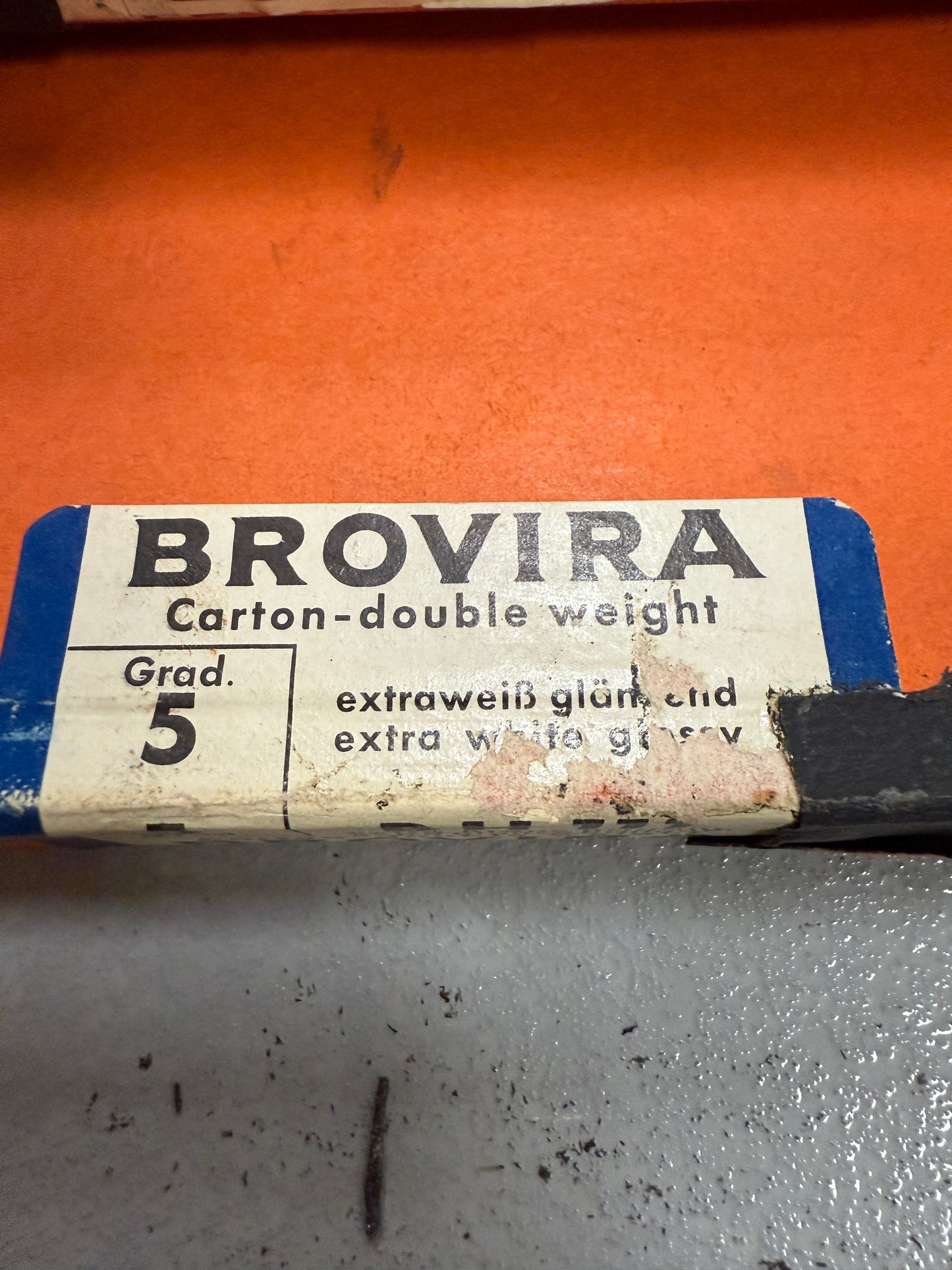 Agfa Brovira and portriga rapid Photo Paper 16x20 inch BH 111 5, 112 grade 2