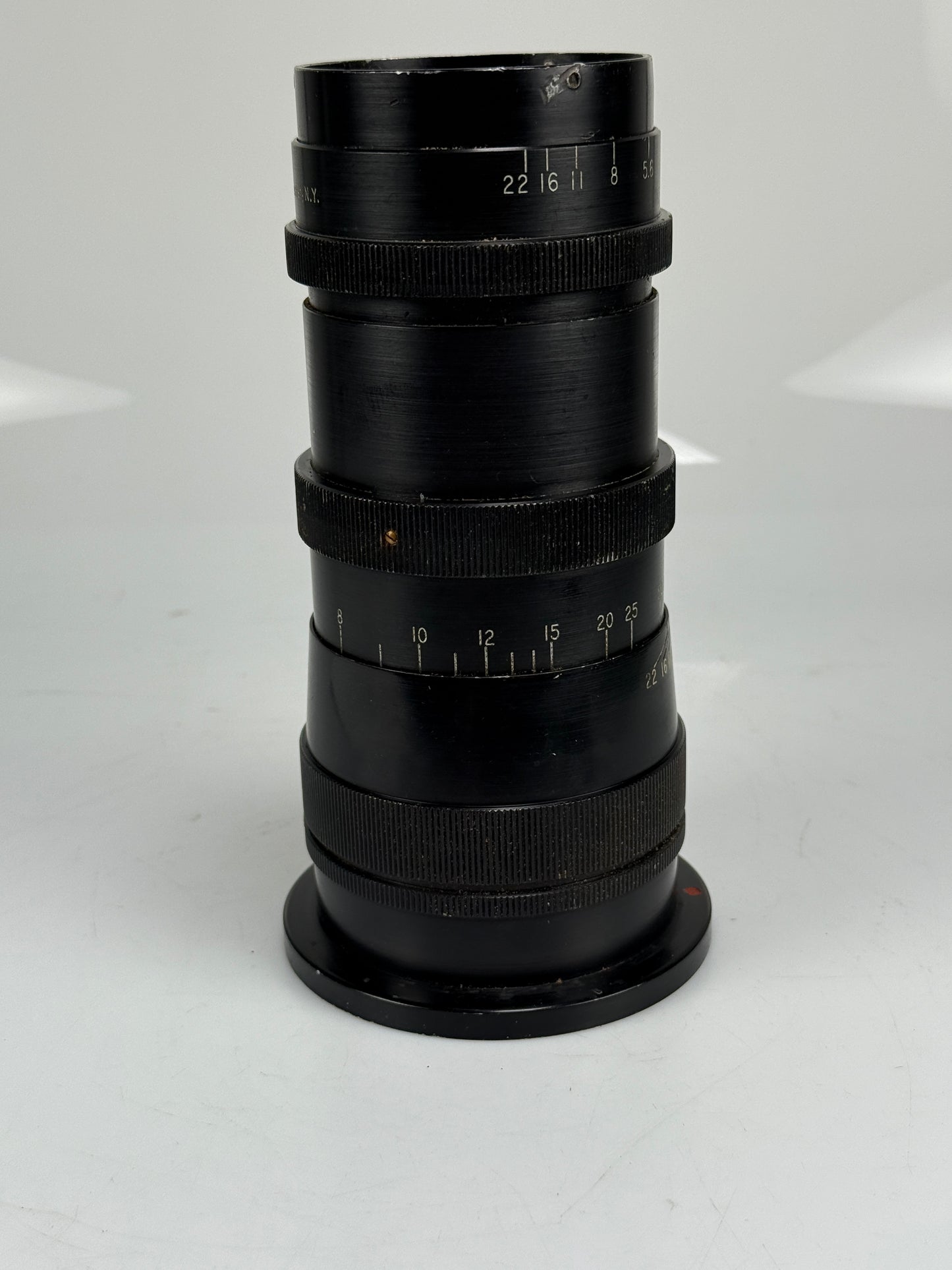 Graflex Kodak Ektar 8 inch 205mm f4 lens for KE-4 military camera