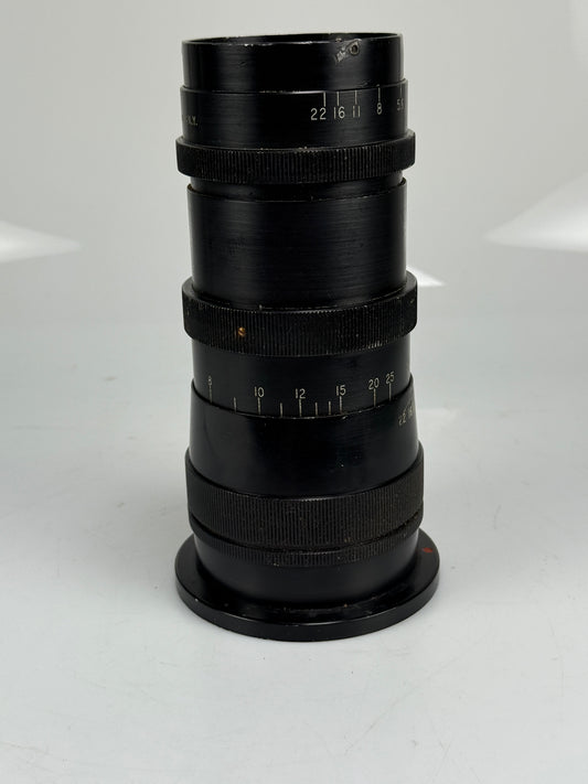 Graflex Kodak Ektar 8 inch 205mm f4 lens for KE-4 military camera