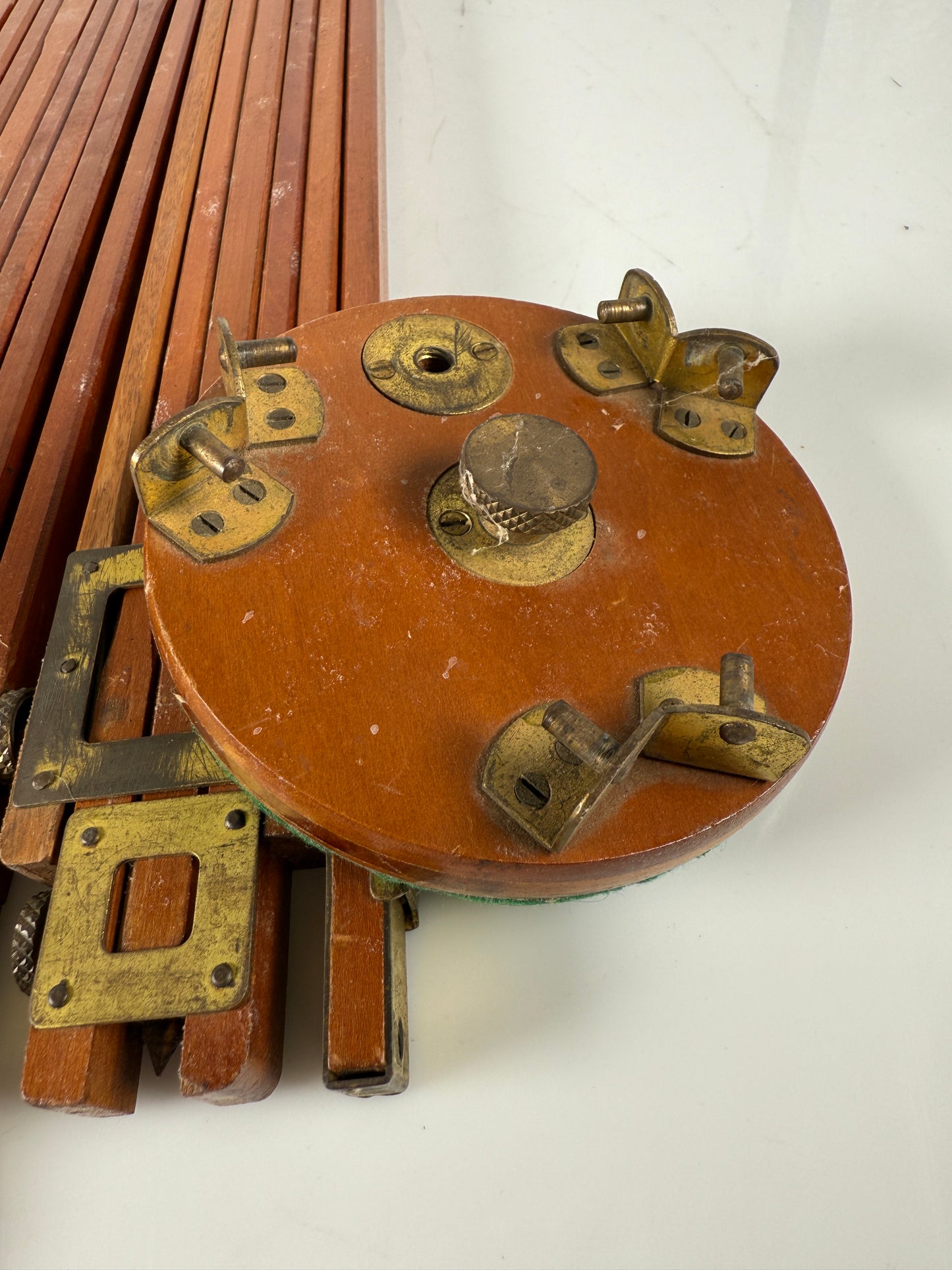 Folmer Schwing Kodak Crown Tripod No.1 Wood & Brass