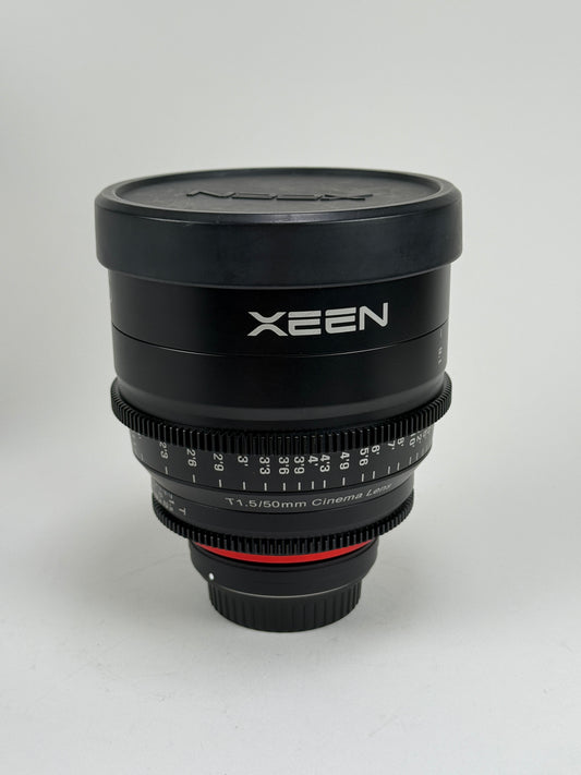 Rokinon Xeen 50mm T1.5 for Canon EF mount lens