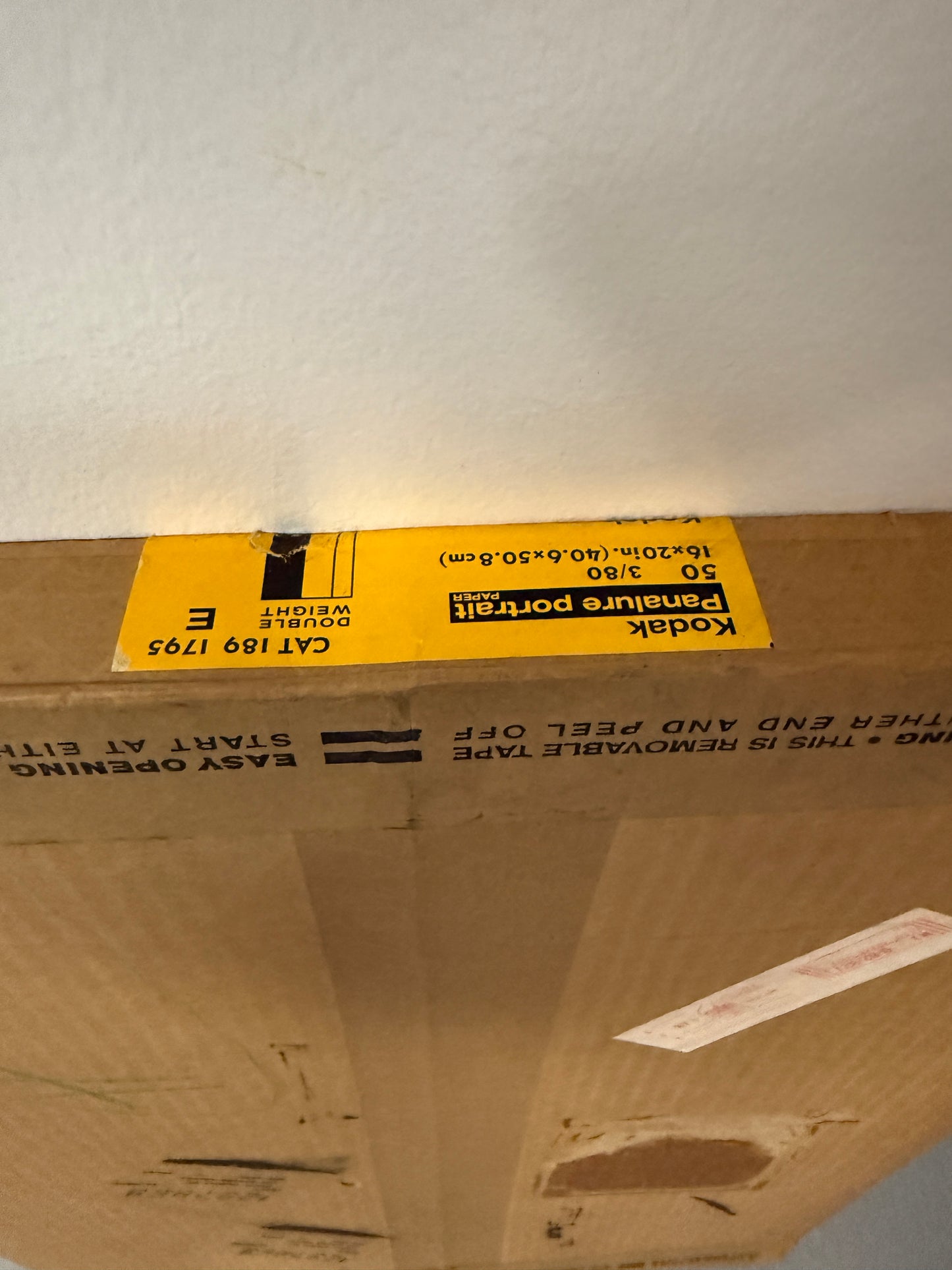 Kodak Panalure Portrait E Double weight Photo Paper 50 Sheets 16x20 inch