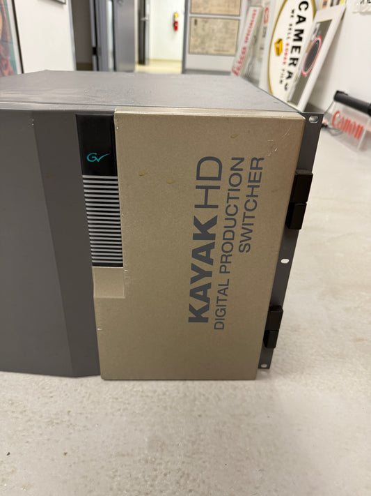 Grass Valley Kayak HD Digital Production Frame Switcher  W/ Cards Modules