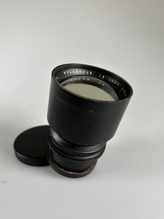 Wollensak Graflex Telephoto Tele Optar 15" inch (380 mm ) F5.6 lens