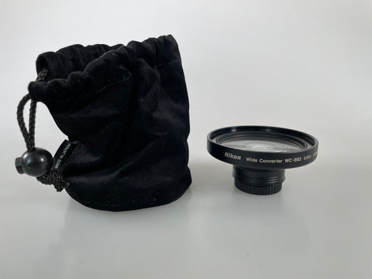 Nikon WC-E63 0.63x - Wide-Angle Converter Lens for Coolpix Digital Cameras