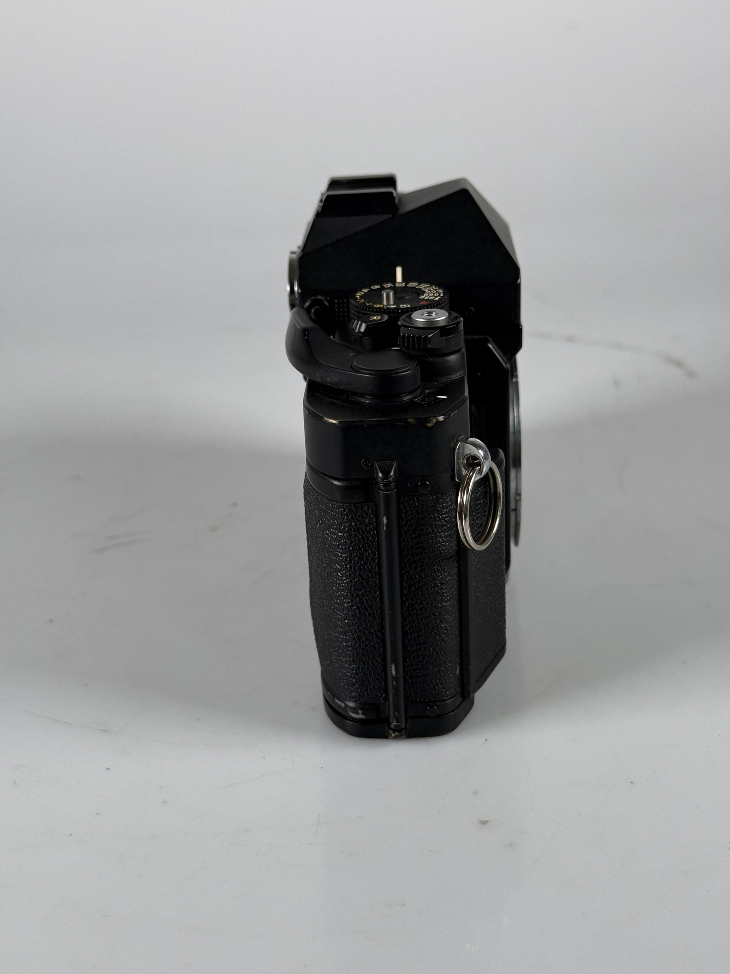 Canon F-1 New 35mm SLR Film Camera black Body with battery