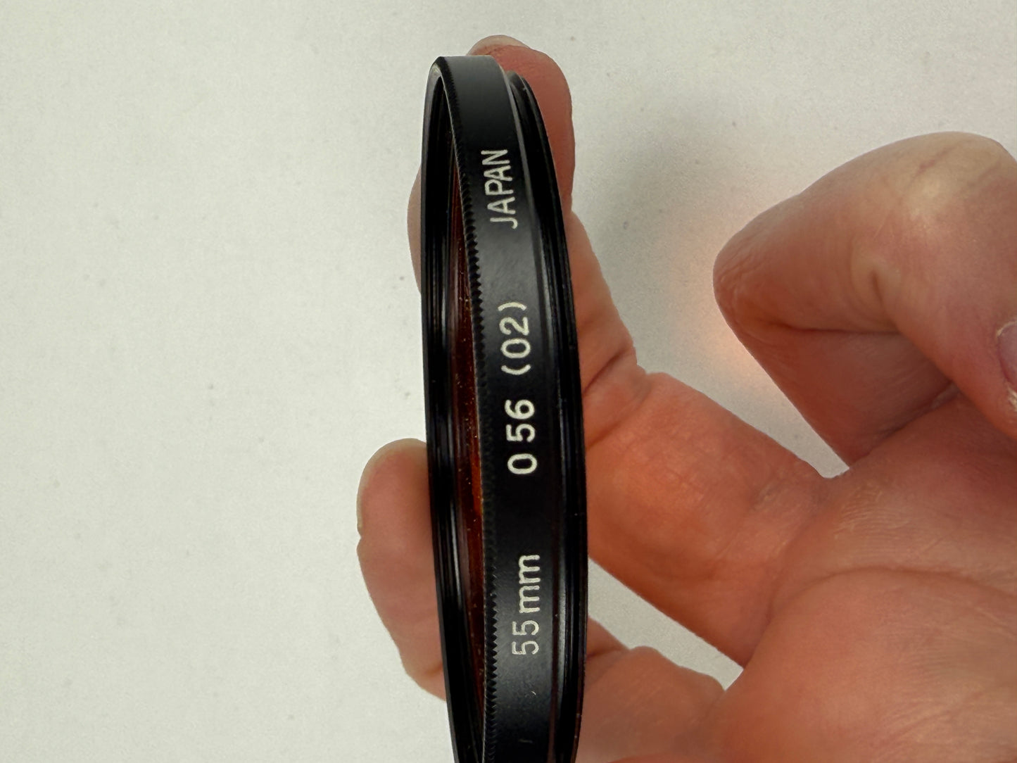 OLYMPUS Orange O56 (O2) 55MM SCREW IN CLEAN METAL FILTER