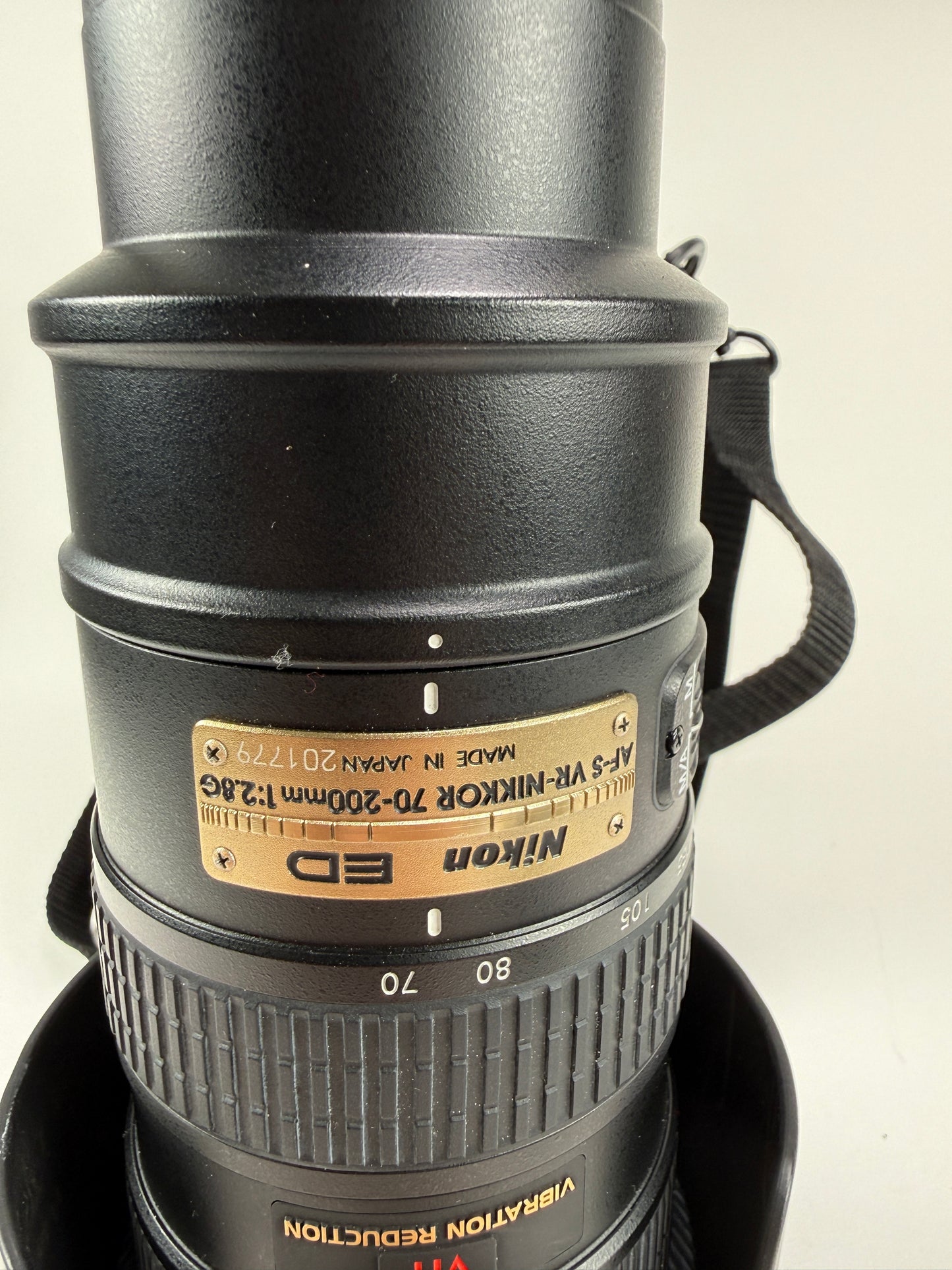 Nikon Nikkor AF-S 70-200mm f2.8 G ED VR Lens