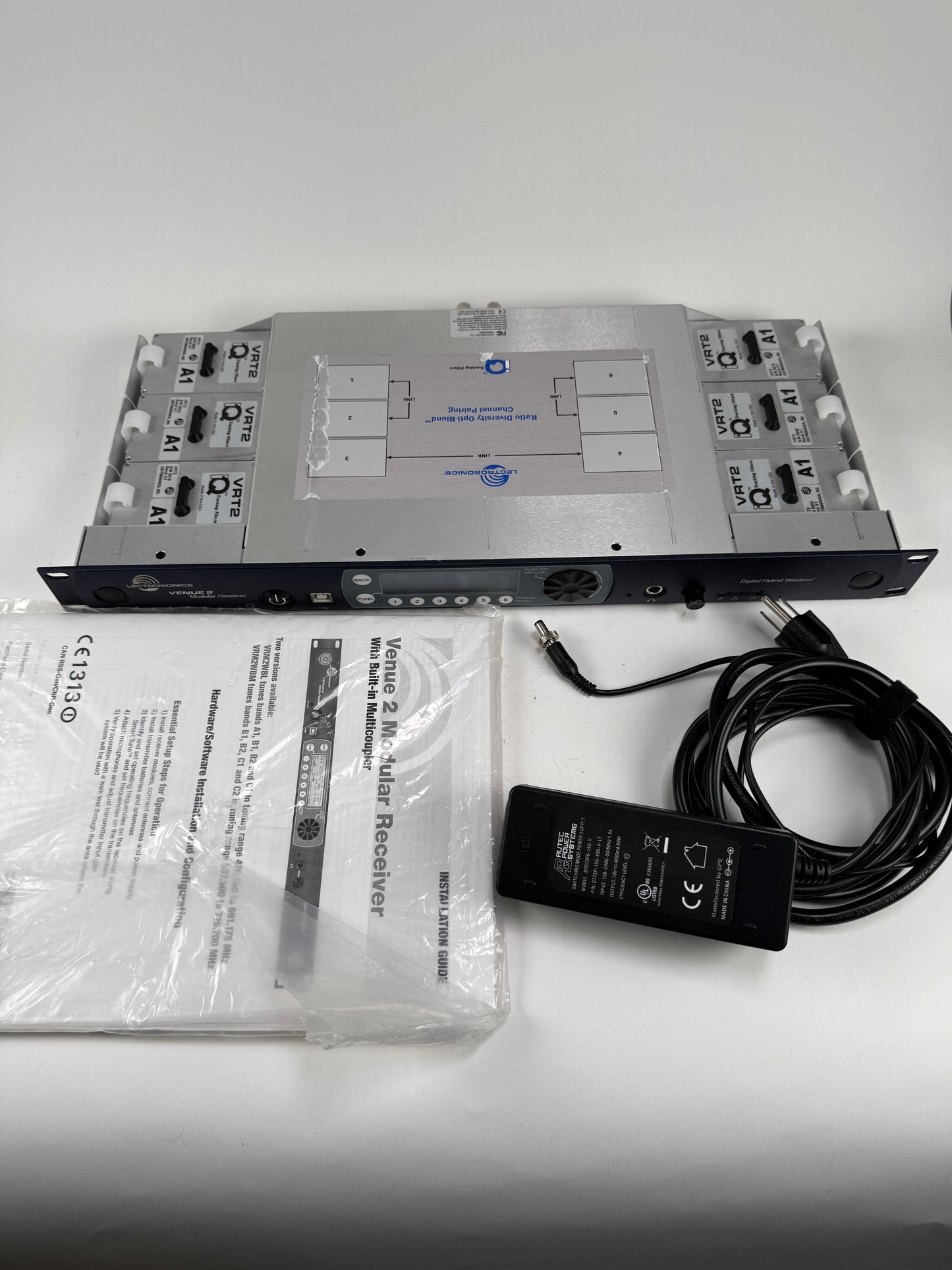 Lectrosonics Venue 2 Wireless Receiver w/ 6x VRT2 A1