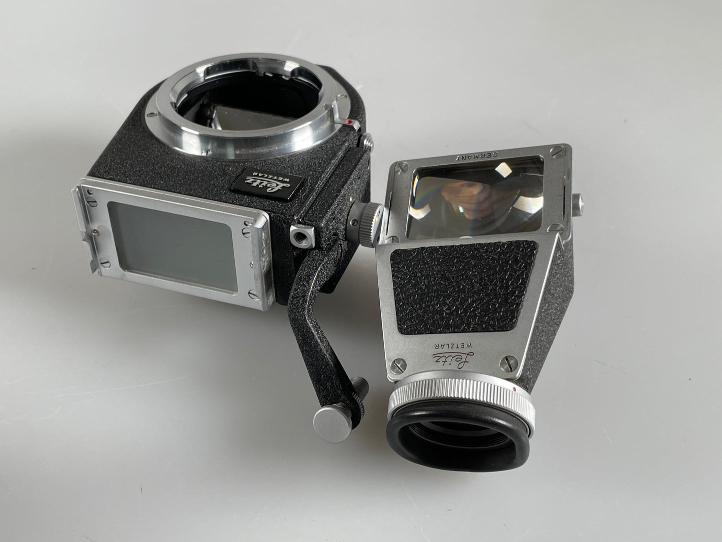 Leica Visoflex model III with eye level prism finder