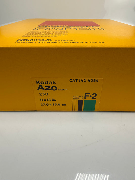 Kodak Azo F2 B&W Paper - 11x14, 250 sheets, SEALED double weight