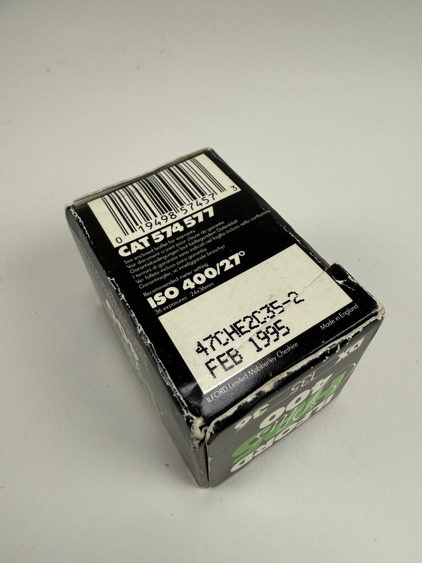 Ilford HP5 Plus 35mm black and white film