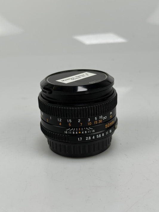 Mamiya-Sekor 50mm f1.7 S E (ZE) Z-Mount Lens