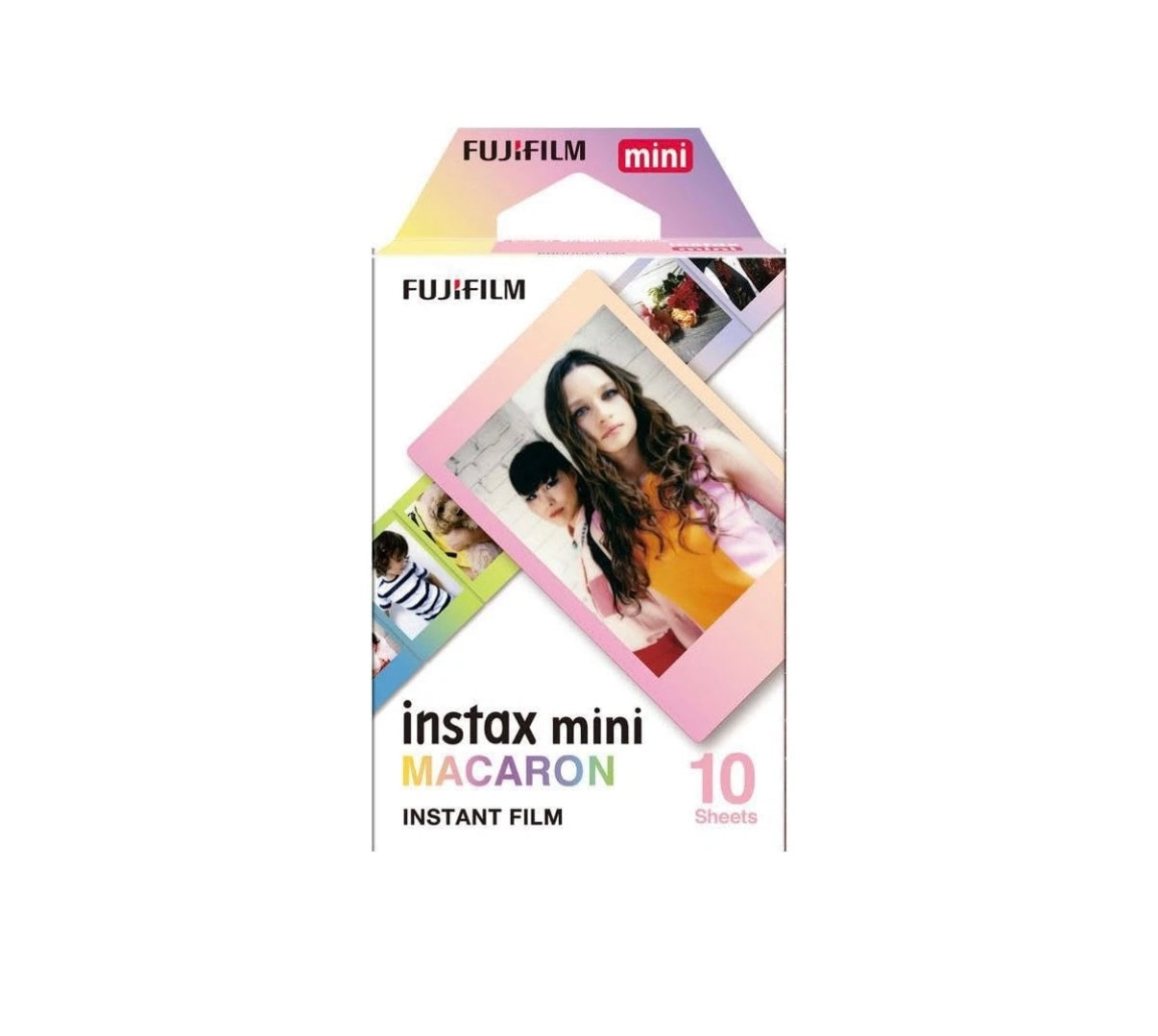 Fujifilm Macaron Mini Instax Film, 10 pieces Exp 07/2025