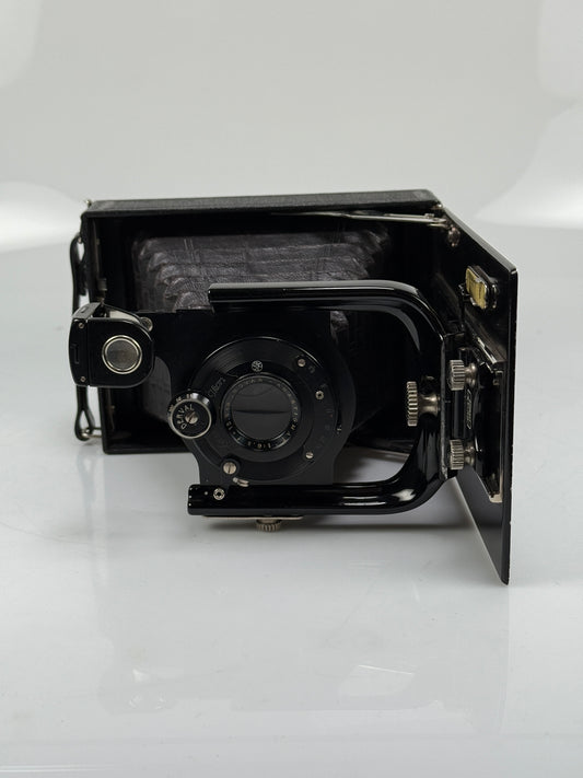Zeiss Ikon Volta 135/7 6.5x9cm Folding Plate Camera w Novar Anastigmat 135mm f6.3