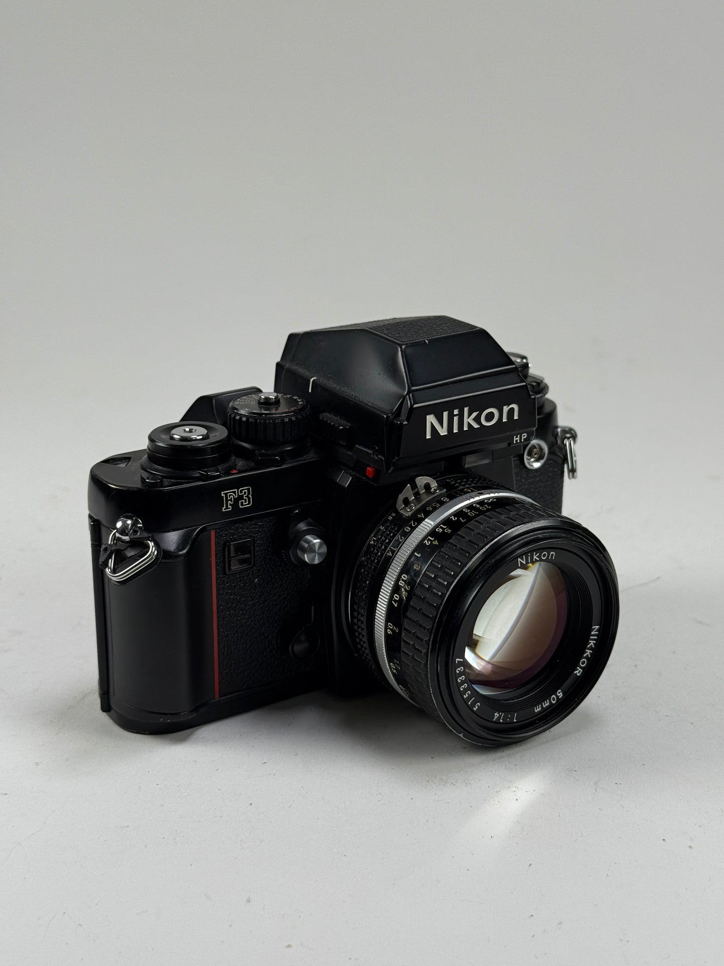 Nikon F3HP HP 35mm Professional Film Camera Body w/ 50mm f1.4 ais lens