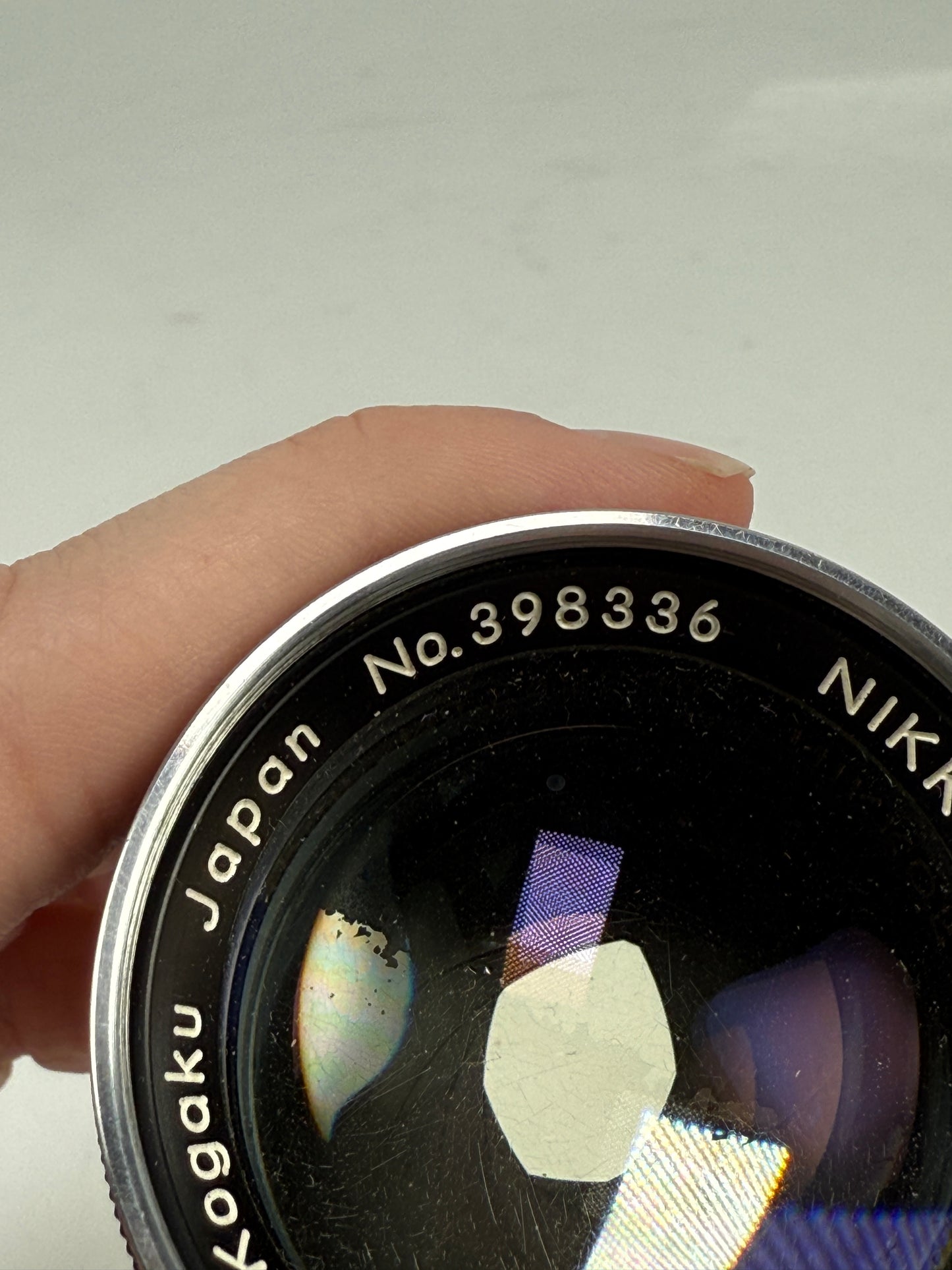 Nikon Nikkor S 5cm 50mm f1.4 Nippon Kogaku Rangefinder Lens Black