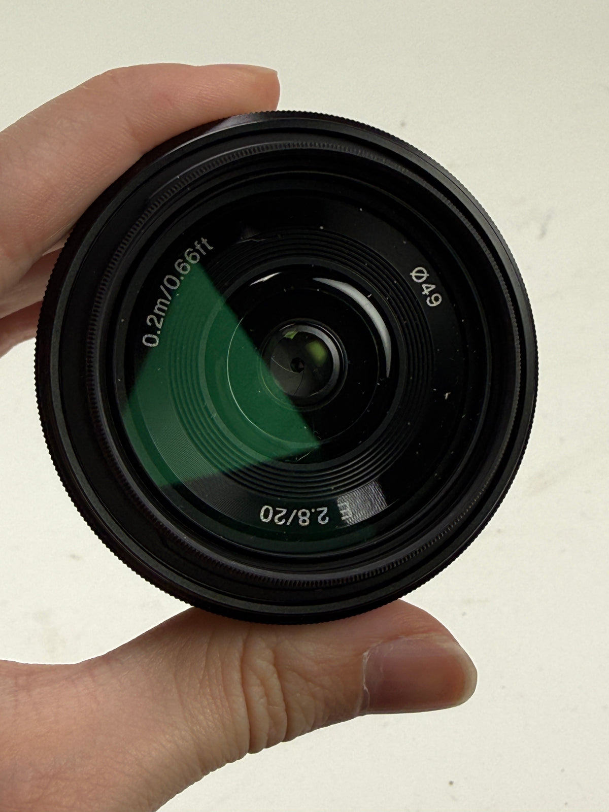 Sony 20mm f2.8 Lens E-Mount SEL20F28