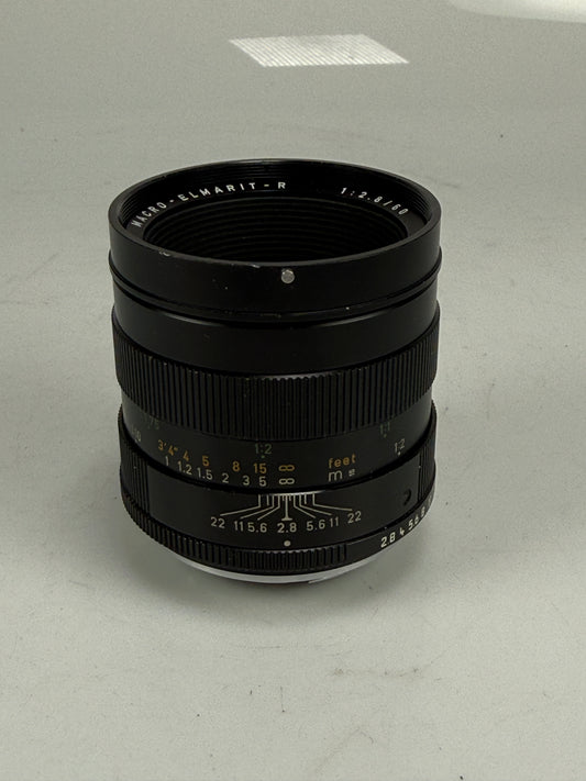 Leica Leitz Macro Elmarit R 60mm F2.8 Germany lens
