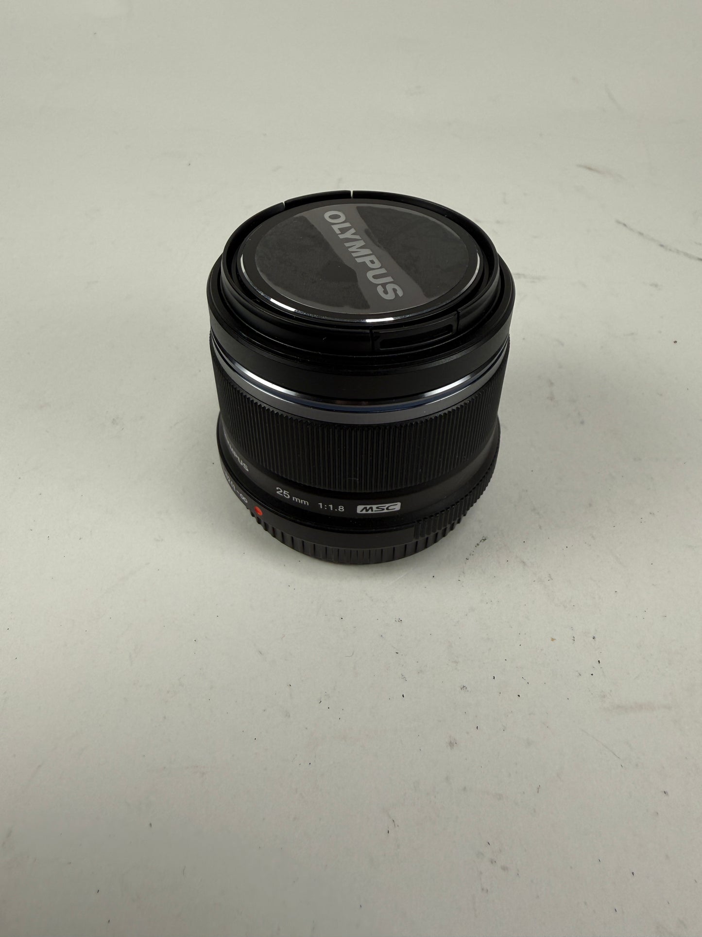 Olympus M.ZUIKO Digital 25mm f1.8 MSC Wide Angle Lens Black