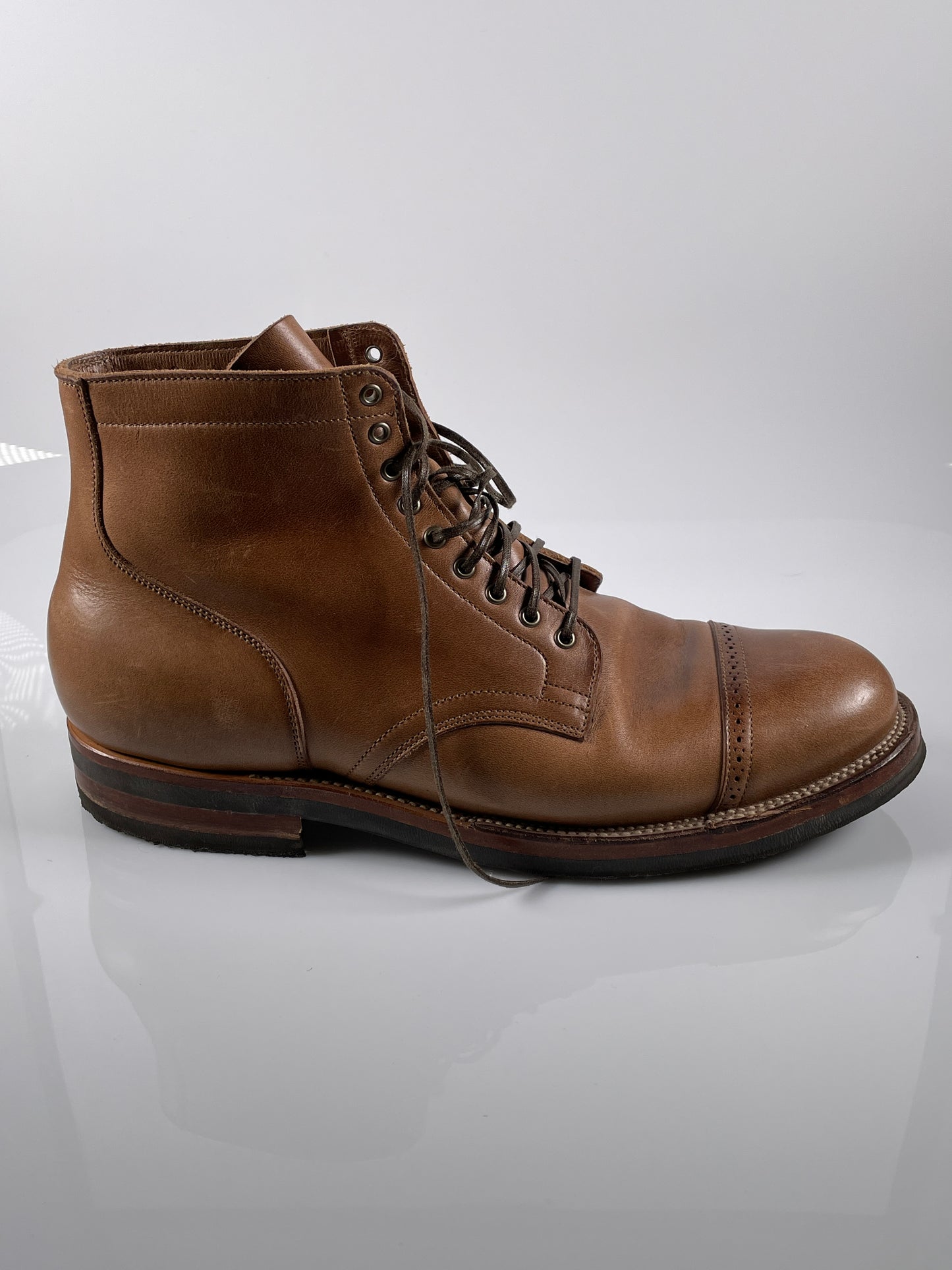 Viberg Service Boot 2030 - Tan Brown Size US 10