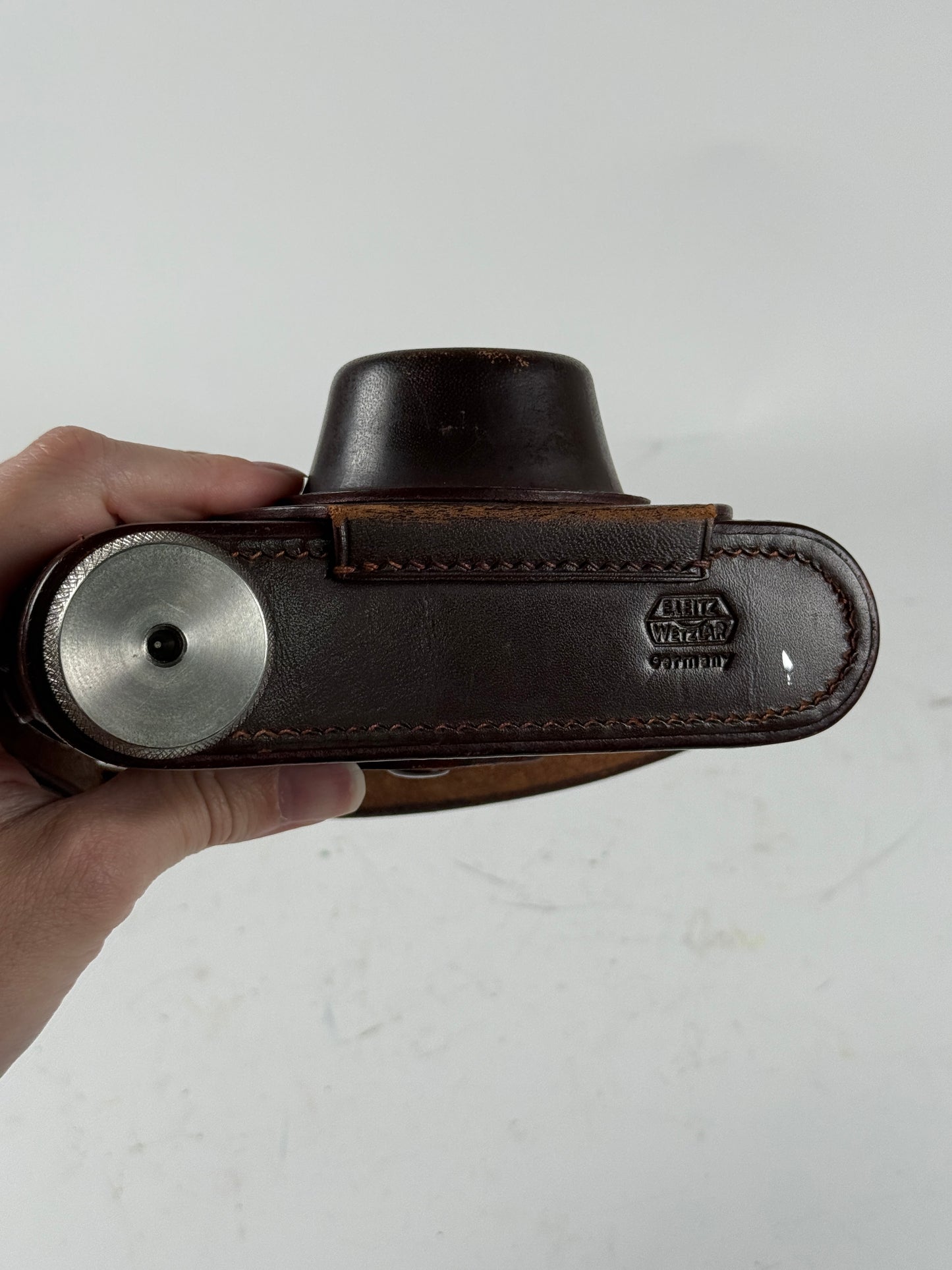 Leica Original Black Leather Eveready Case For II, III, IIIa, IIIb, IIIc, IIIf