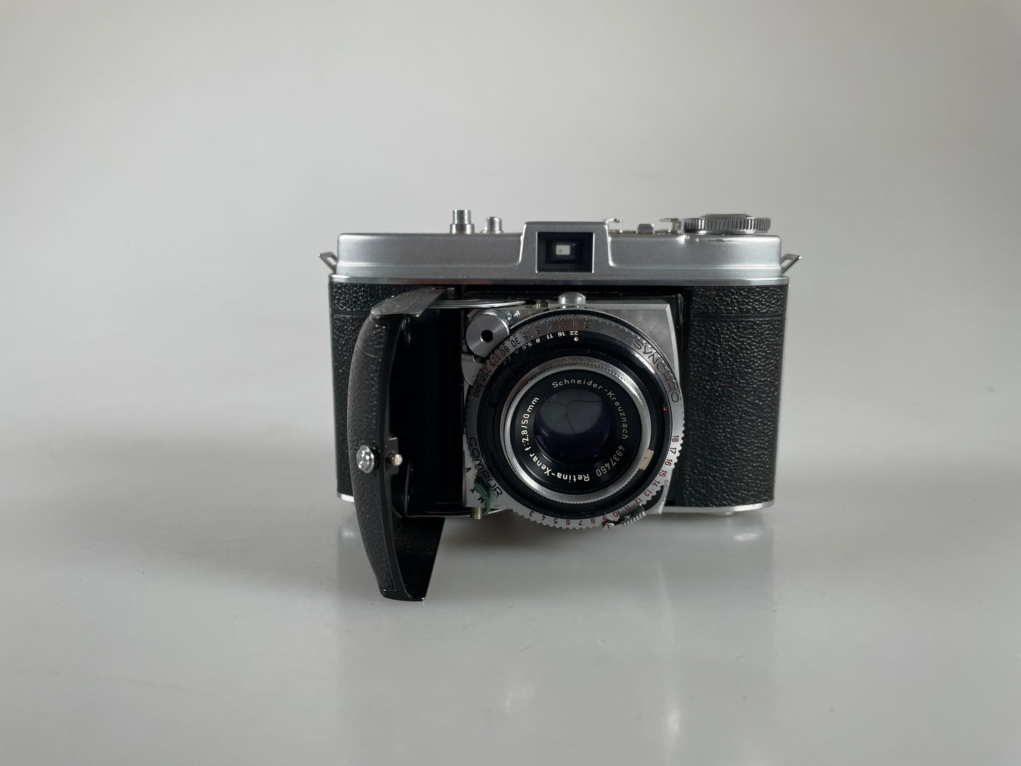 Kodak Retina Ib Chrome 35mm Camera w/ 50mm f2.8 Schneider Xenar Lens