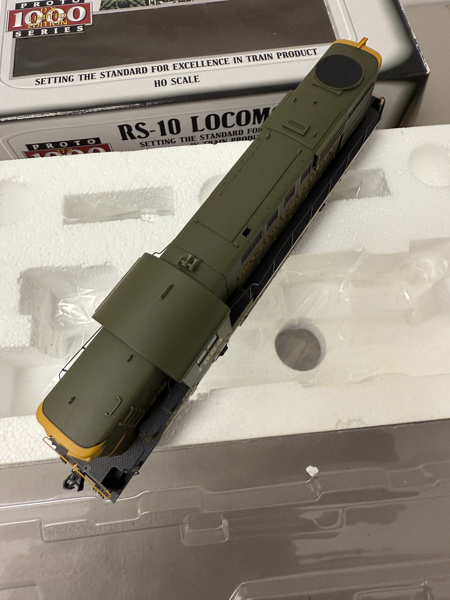 HO PROTO 1000 DX LIMITED EDITION 1 of 168 CANADIAN NATIONAL RS-10 #1884 locomotive