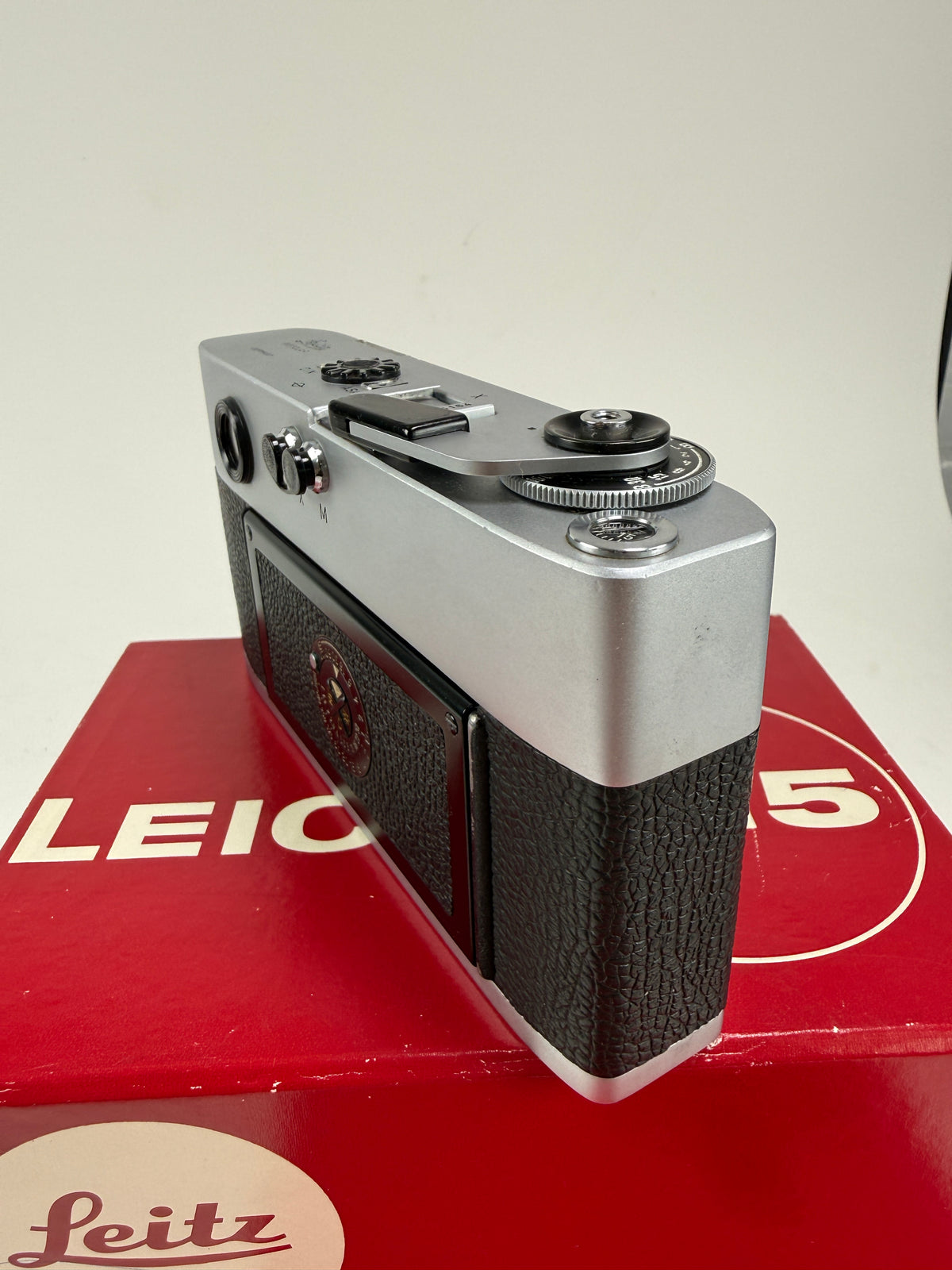 Leica M5 2 Lug Chrome 35mm Rangefinder Film Camera