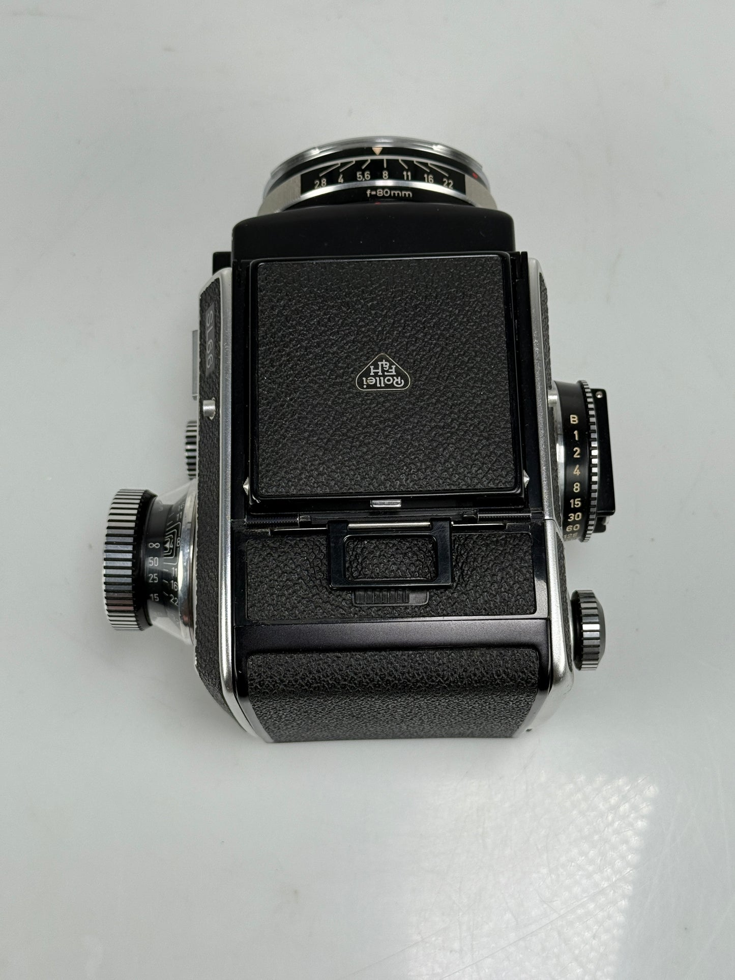 Rolleiflex SL66 Medium Format Camera with 80mm f2.8 HFT, waist level