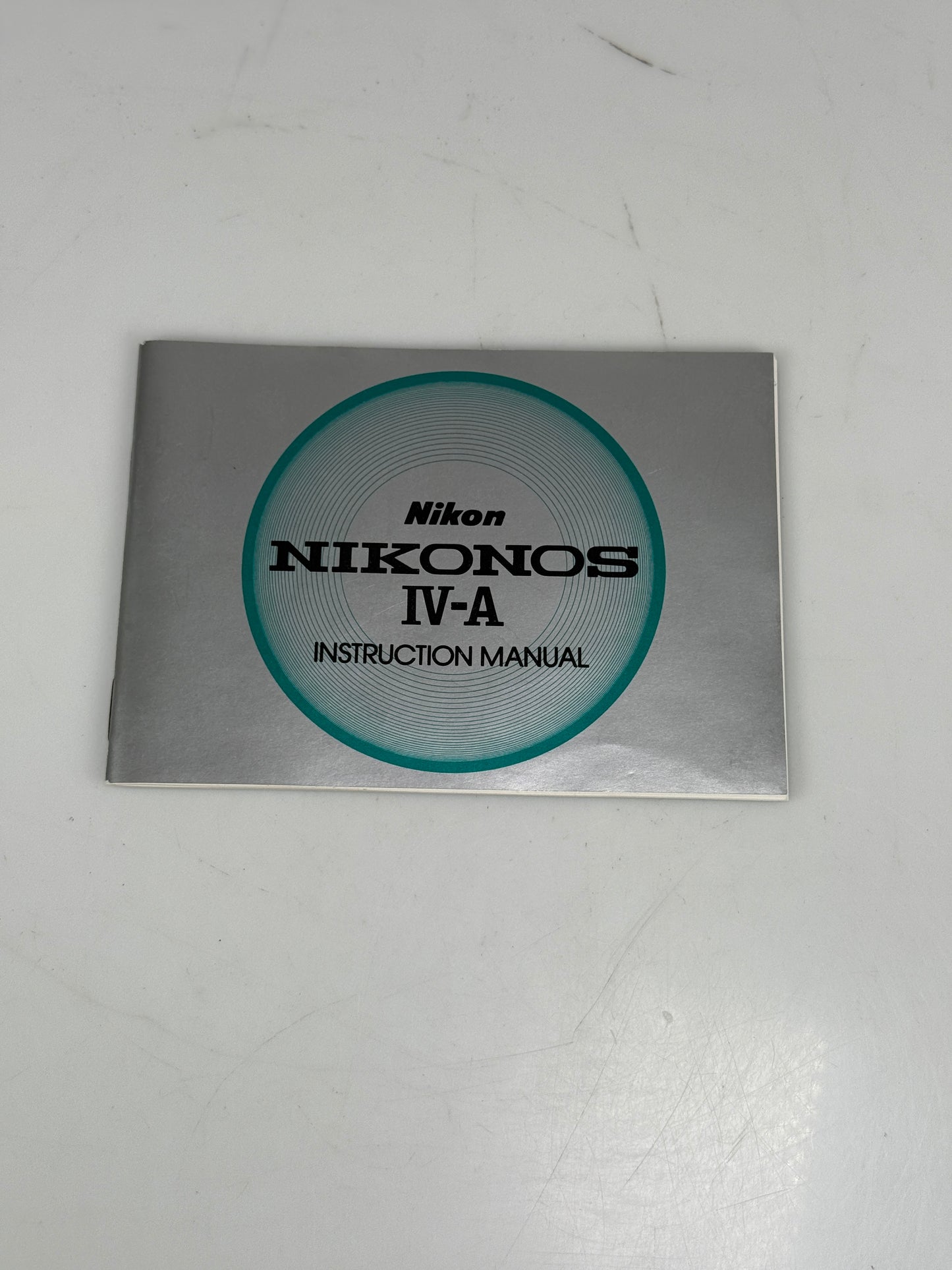 Nikon Nikonos IV-A camera Instructional Booklet