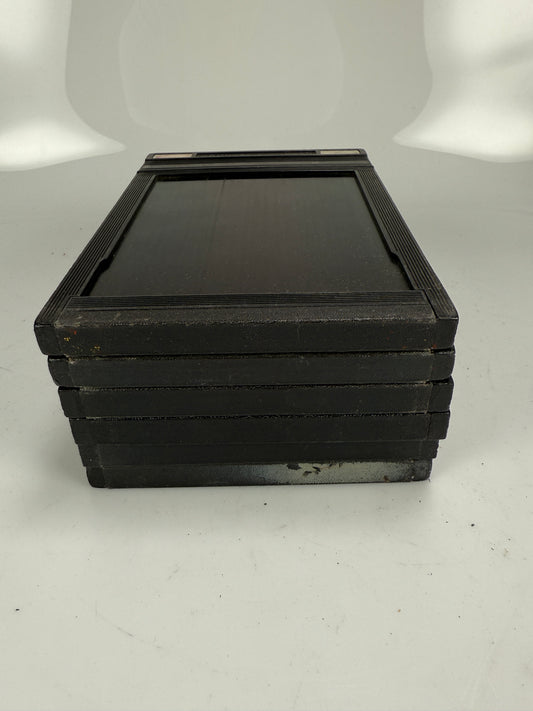 Riteway plastic 4x5 Film holder for large format cameras lot of 6