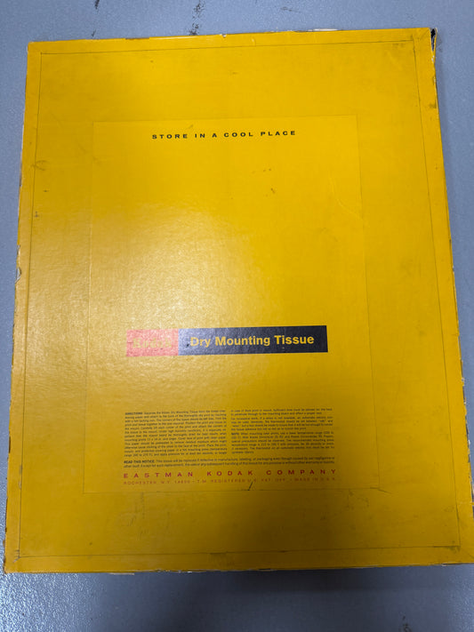 Kodak Dry Mounting tissue Photography Developing 16x20 inch