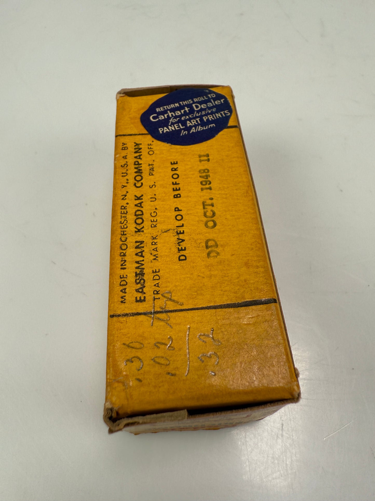 Kodak Verichrome V120 Film 2 1/4" x 3 1/4" - 8 Exp 1948