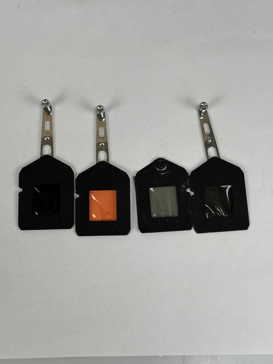 BOLEX filter holder set of 4 for EBM and SBM 16mm movie camera