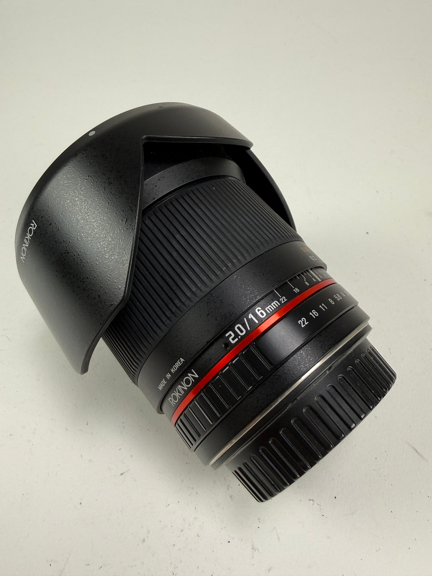 Rokinon 16mm F2.0 ED AS UMC CS MF Lens for Canon EF
