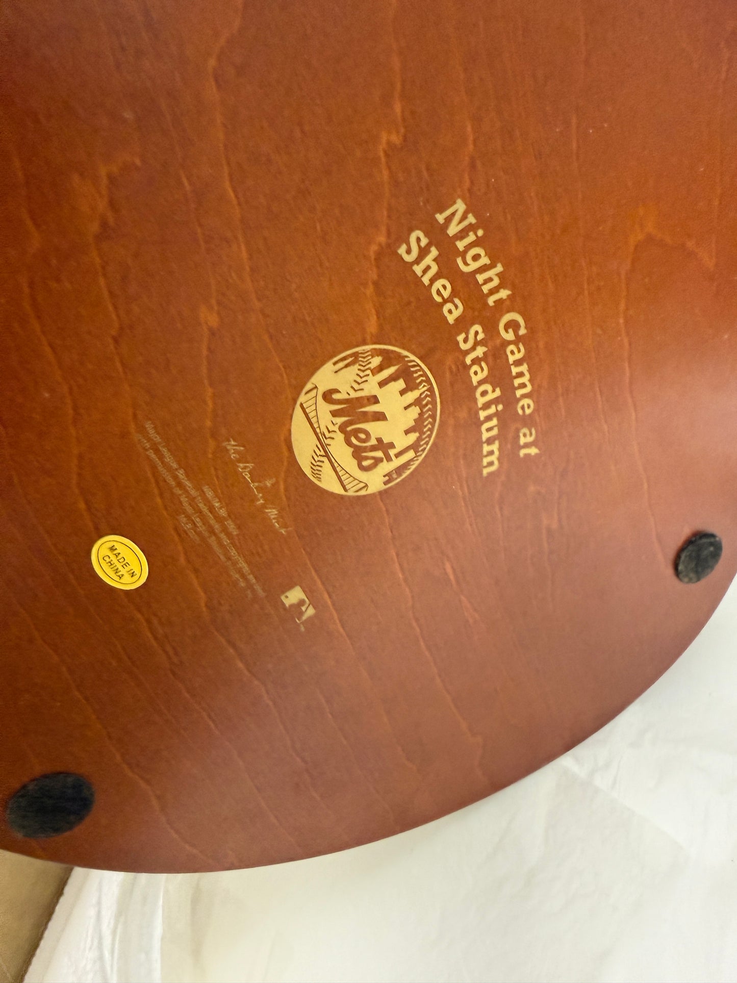 Danbury Mint Stadium MLB Night Game at NY Mets Shea Stadium Baseball Lighted